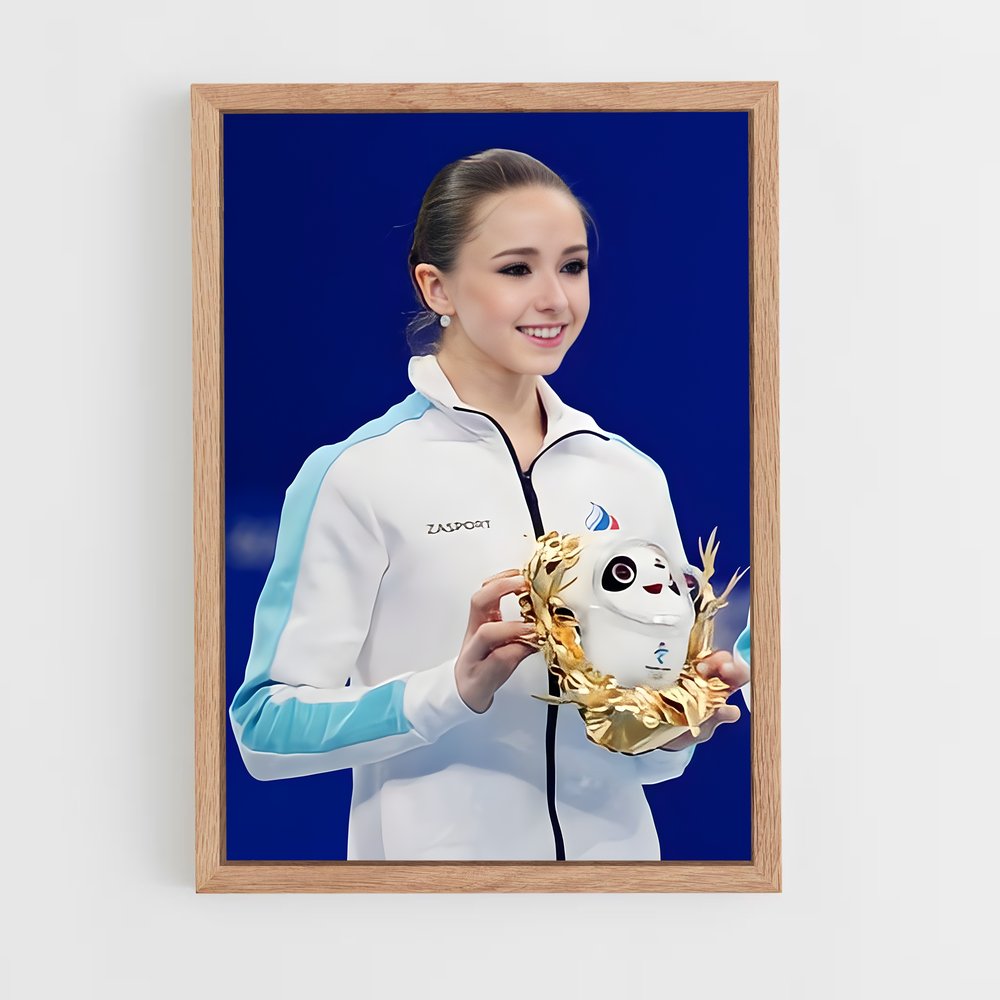 Poster Medaille d'Or Kamila – affiche Patinage artistique (vue 4)
